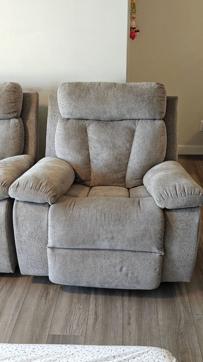 Grey Recliner Sofa - 4 Seater - photo 2