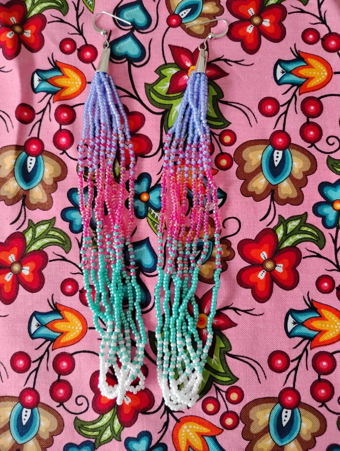 Beaded Indigenous Earrings