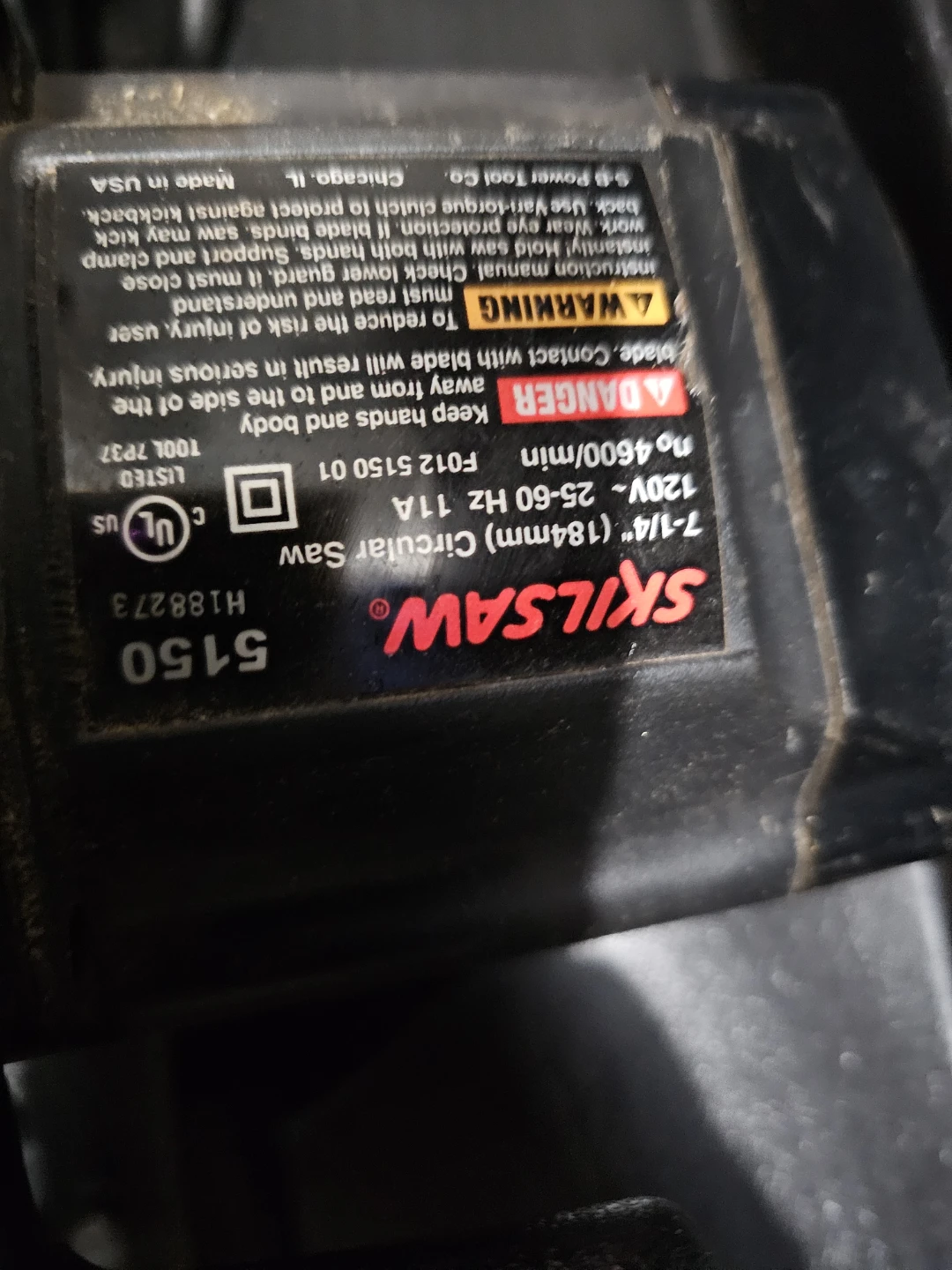 SKILSAW 7-1/4" Circular Saw with Case - photo 2