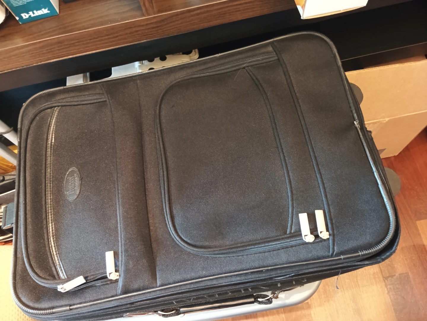 Black Rolling Suitcase Luggage Set - photo 3