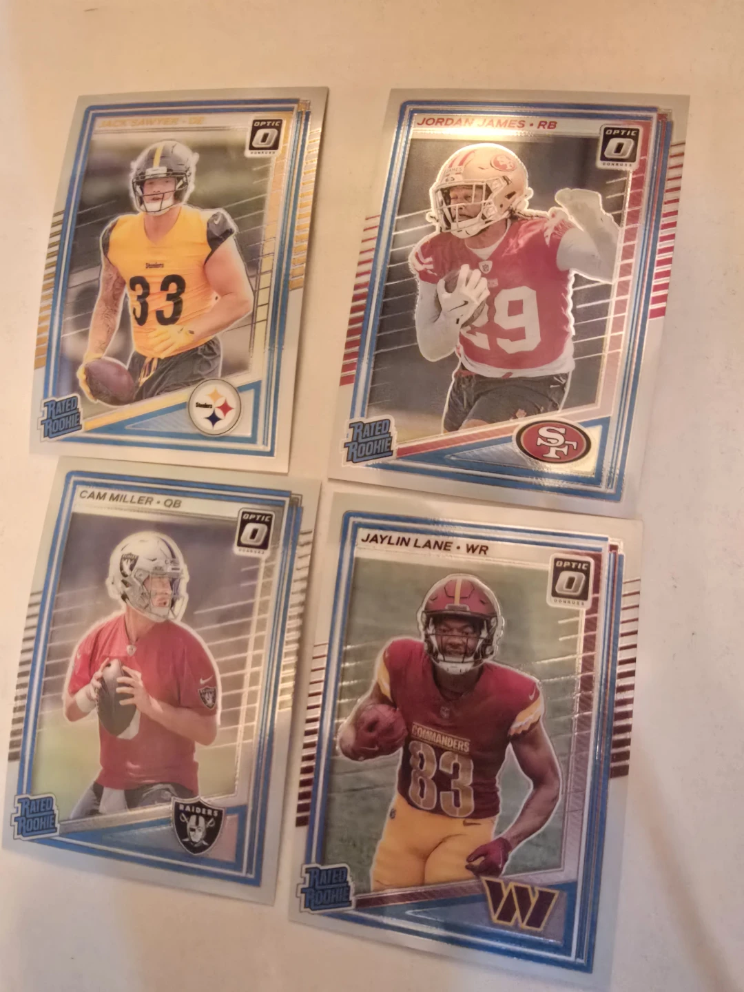 Panini Optic Rated Rookie Football Cards - photo 3