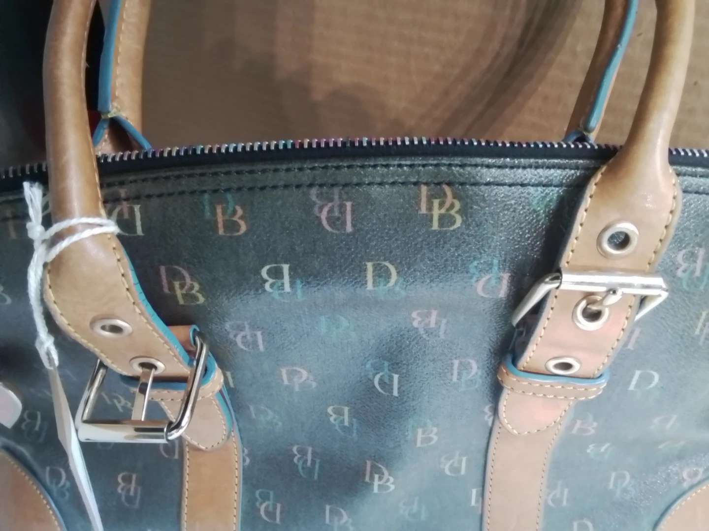 Dooney & Bourke Signature Monogram Satchel Purse - photo 2