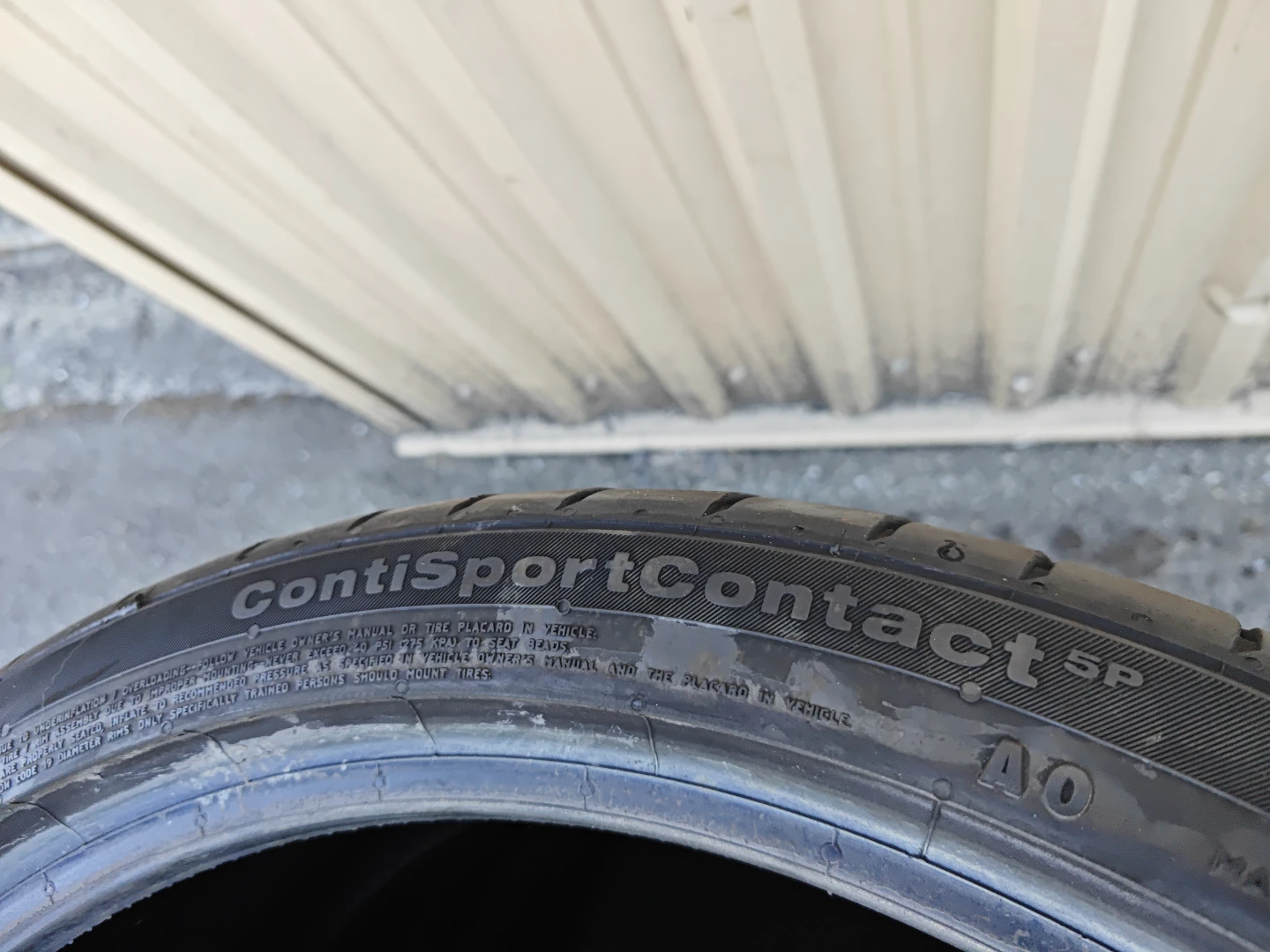 Continental ContiSportContact SP Tires - 235/35 R 19 - photo 4