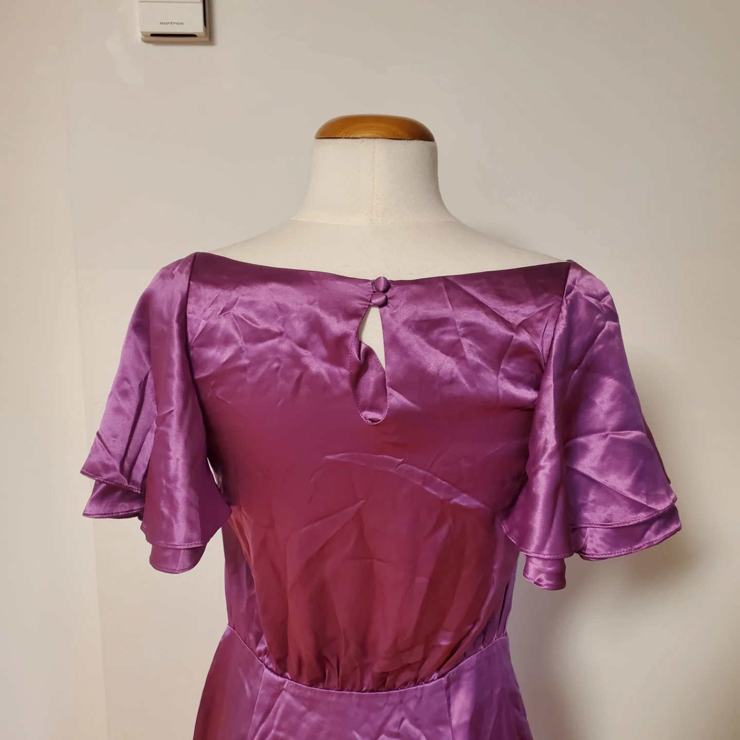 Banana Republic Purple Satin Dress - photo 3