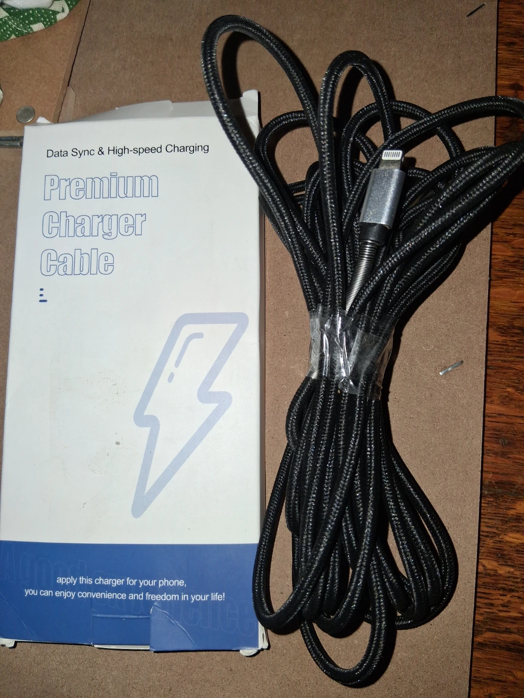 Premium iPhone Charger Cable 15ft