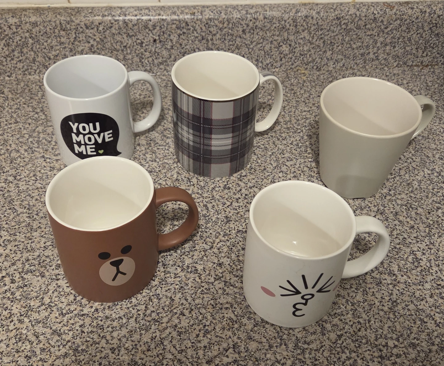 Mugs ＄5 for all