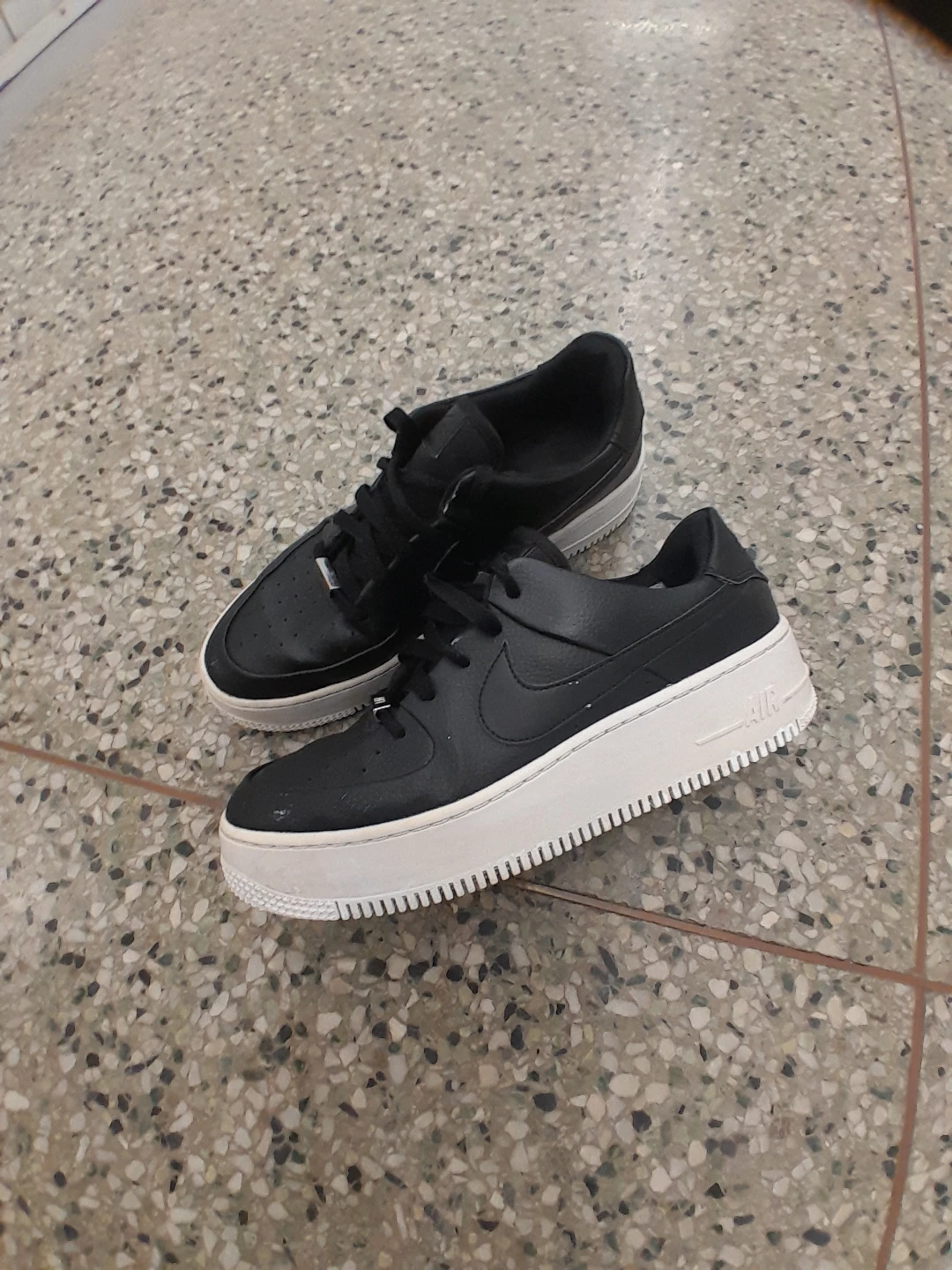 Nike Air Force 1 Platform Shoes Women's Size 10 - photo 5