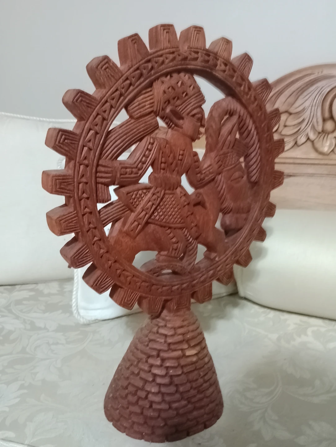 Wooden Carving Decorative Figurine - photo 2