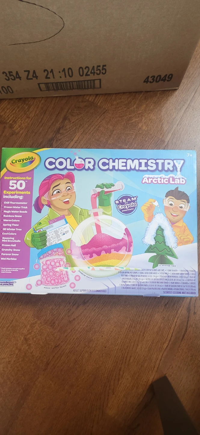 Crayola Color Chemistry Arctic Lab Science Kit