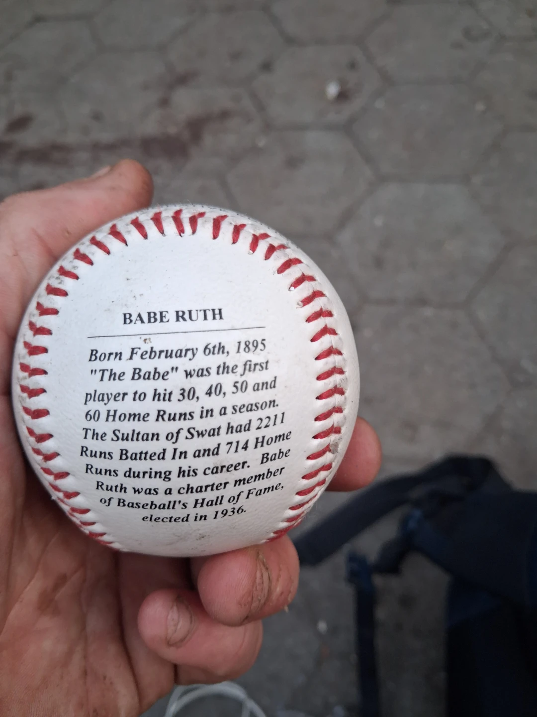 Babe Ruth 100th Anniversary Commemorative Baseball - photo 3