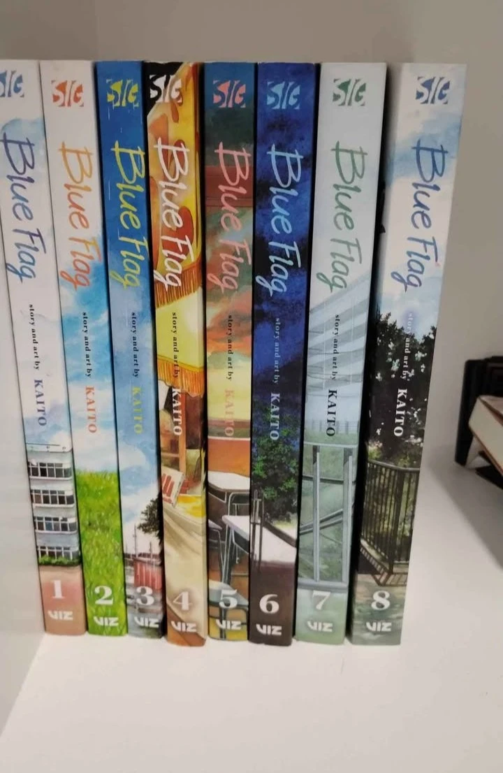 Blue Flag Manga Volumes 1-8 by Kaito