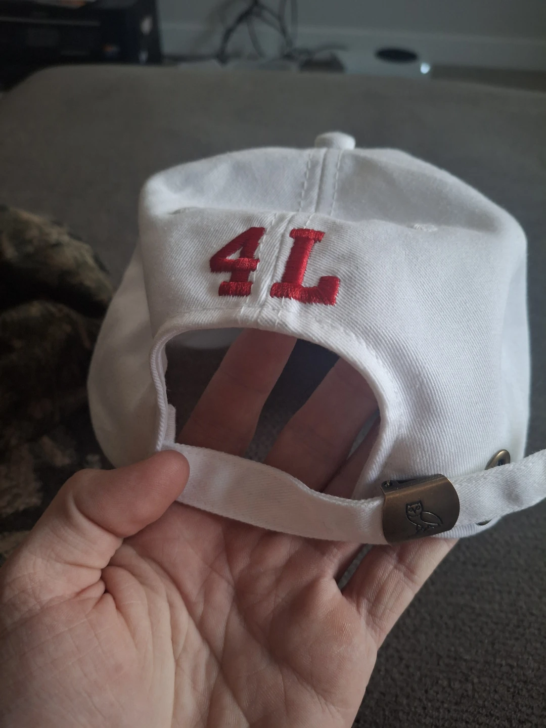 October's Very Own (OVO) White Baseball Cap - photo 2