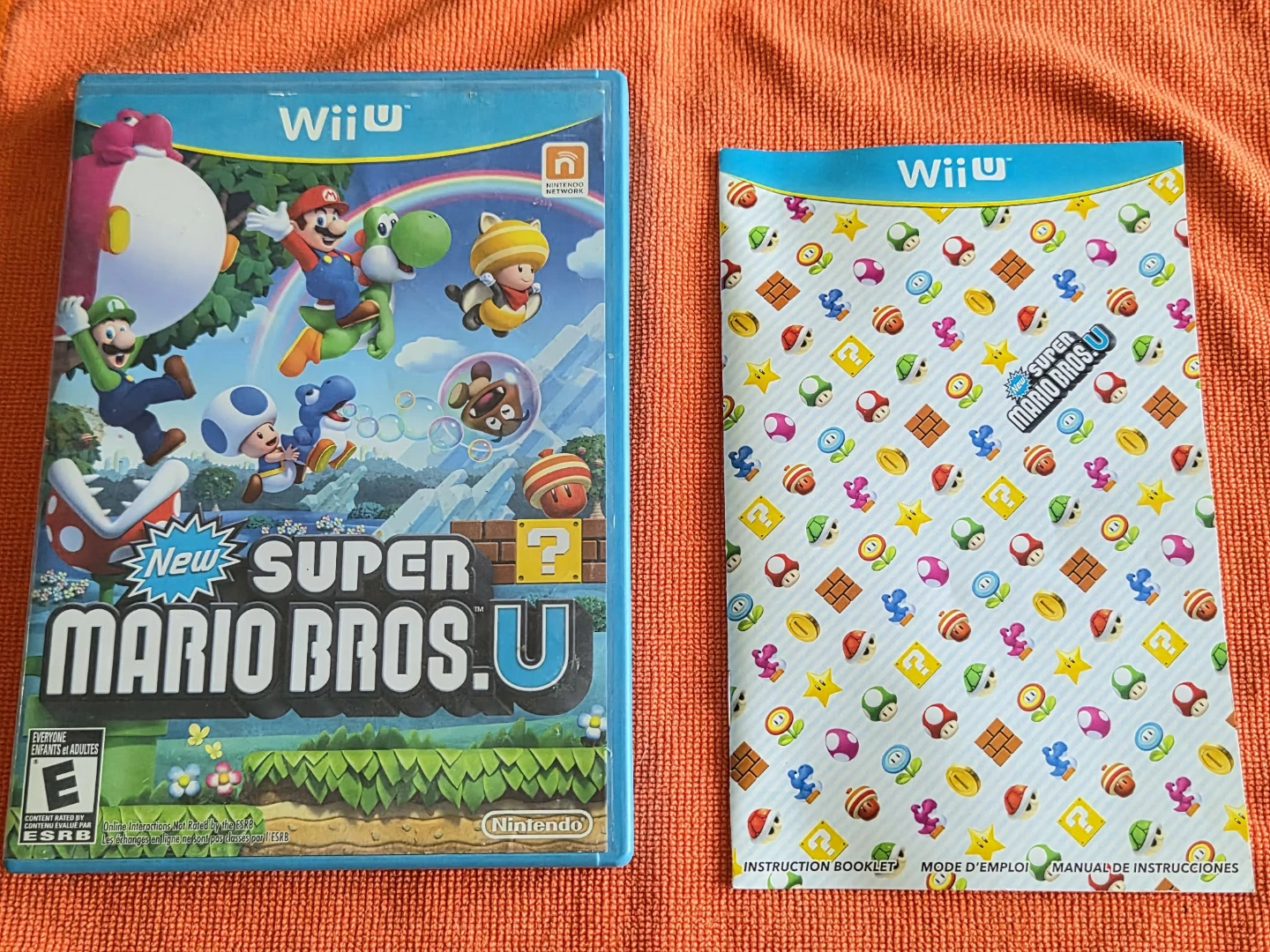 Read Bio | (CASE ONLY) Super Mario Bros. U (Wii U)