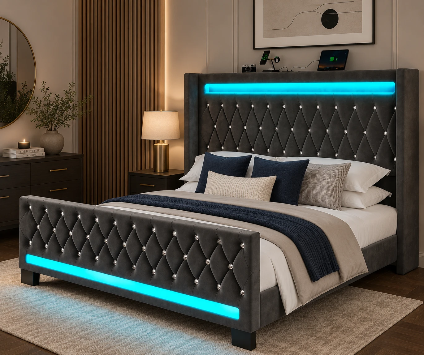 King sized bedframe
