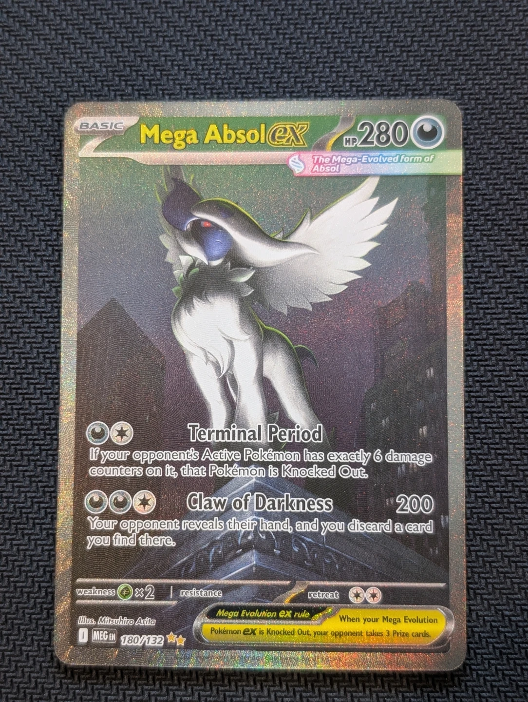 Mega Absol Ex Mega Evolution SIR 180/132 - Pokemon