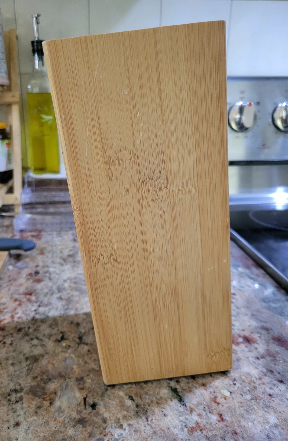 High Quality Bamboo Knife Block holds upto 8 - photo 4