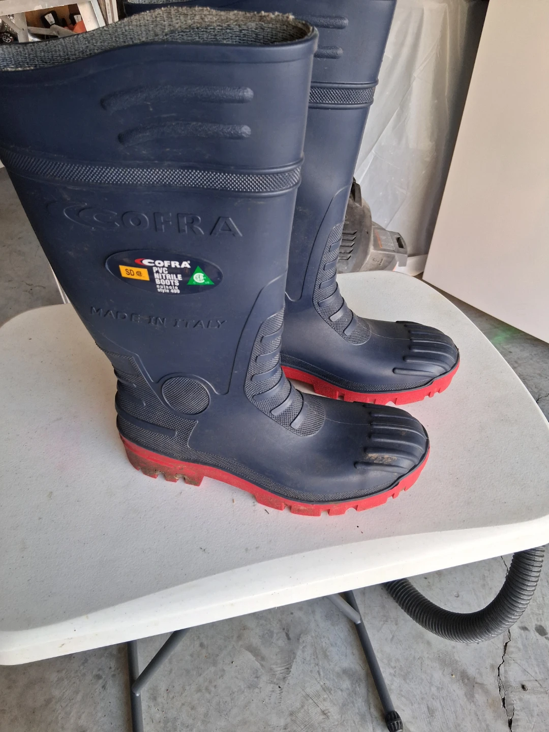 COFRA Blue PVC Nitrile Boots - Size 9 - photo 2