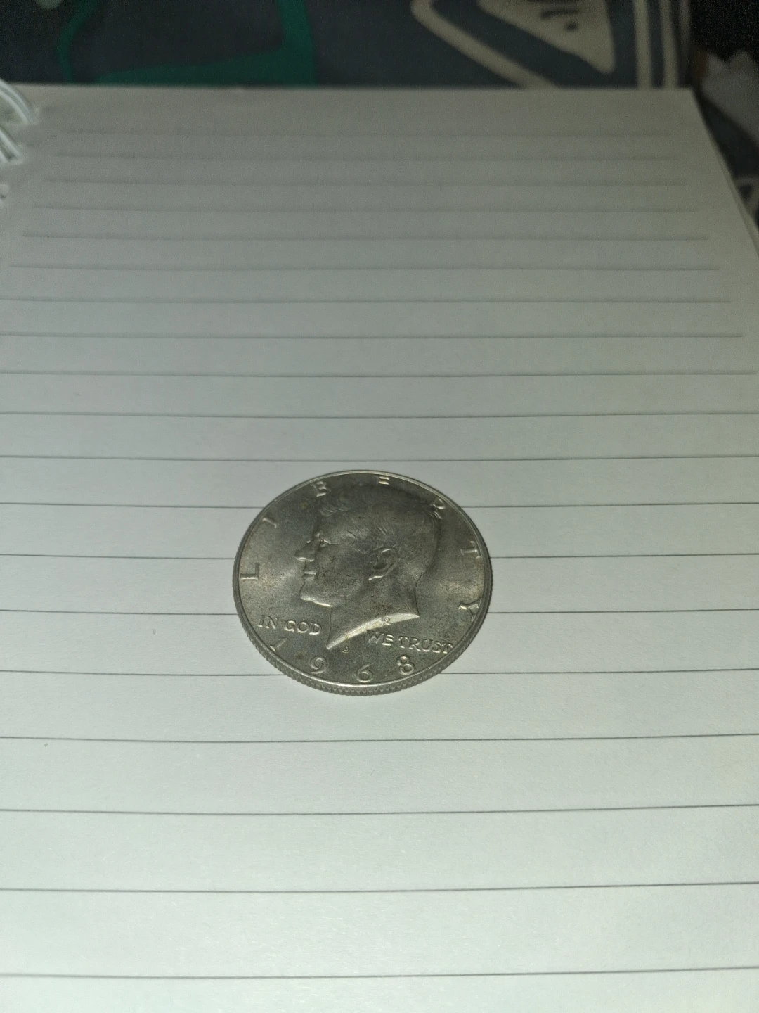 1968 Kennedy Half Dollar Coin