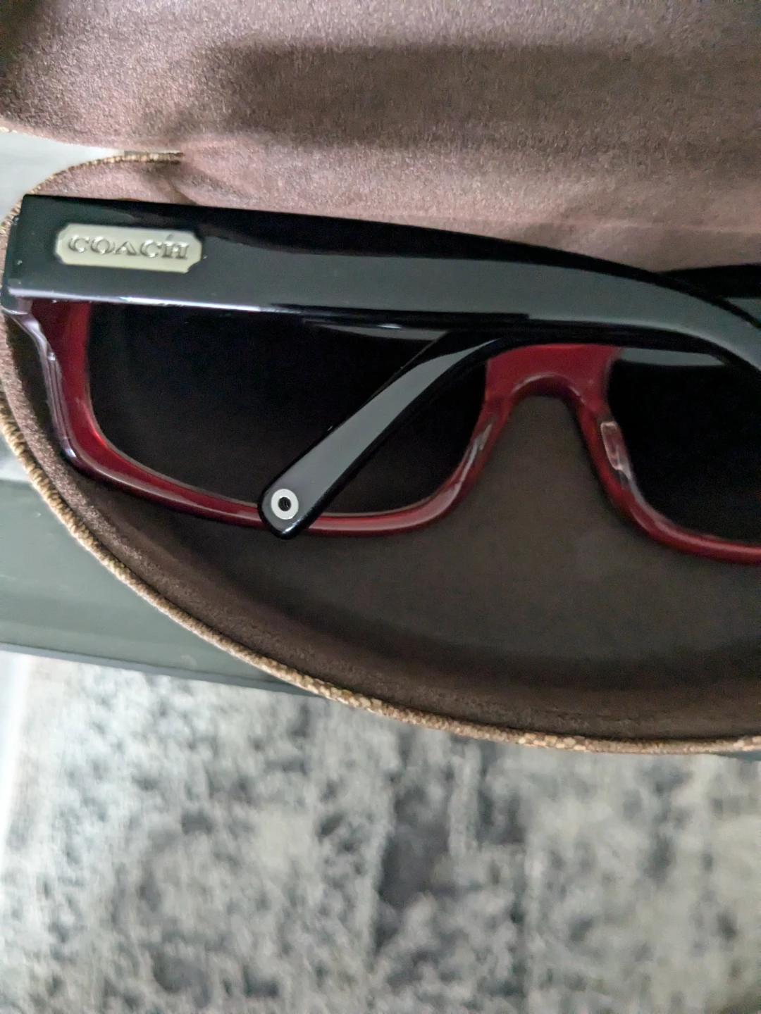 Coach Auth Authentic MIA Black Sunglasses with Case - photo 3