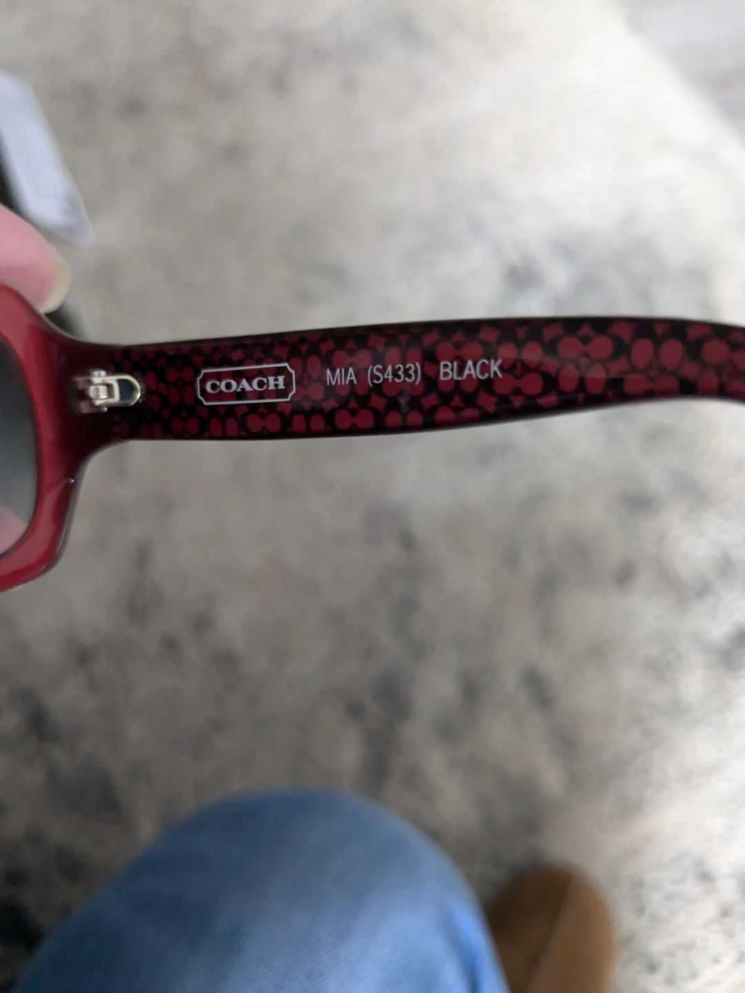 Coach Auth Authentic MIA Black Sunglasses with Case - photo 4