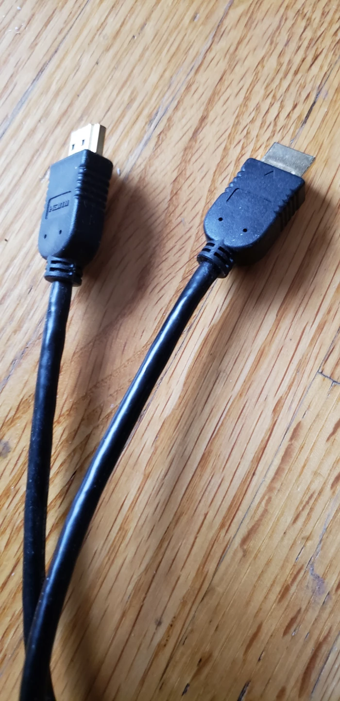 Black HDMI Cable 6 feet - photo 3