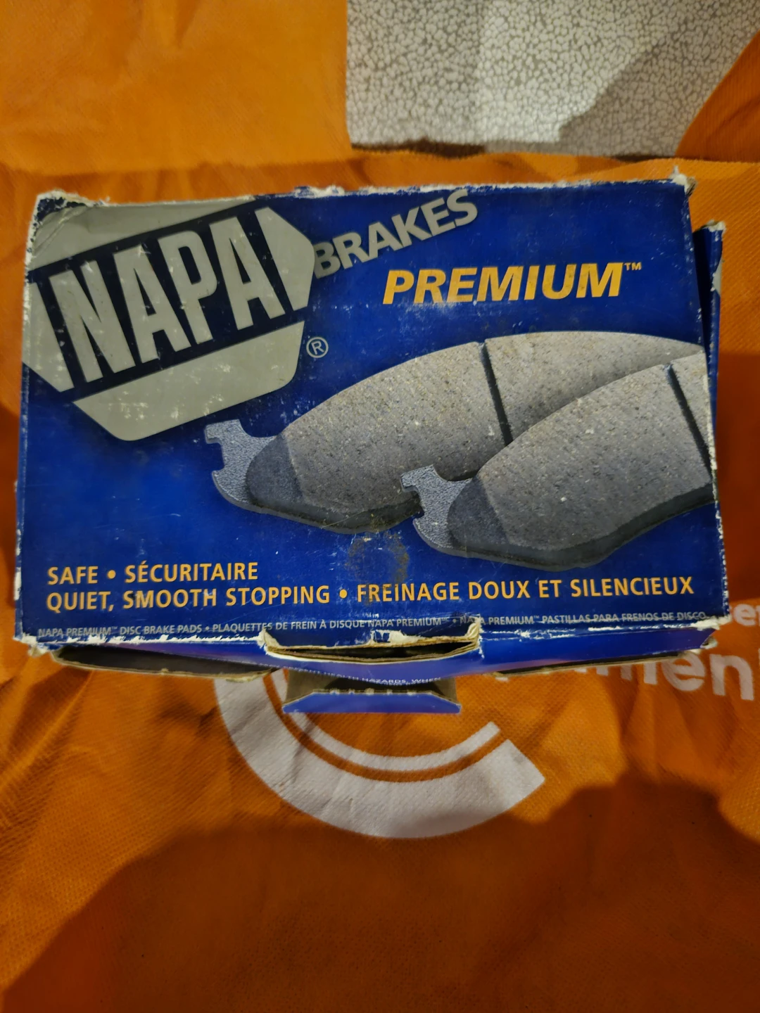 NAPA Brakes Premium Disc Brake Pads SS 4800 FF