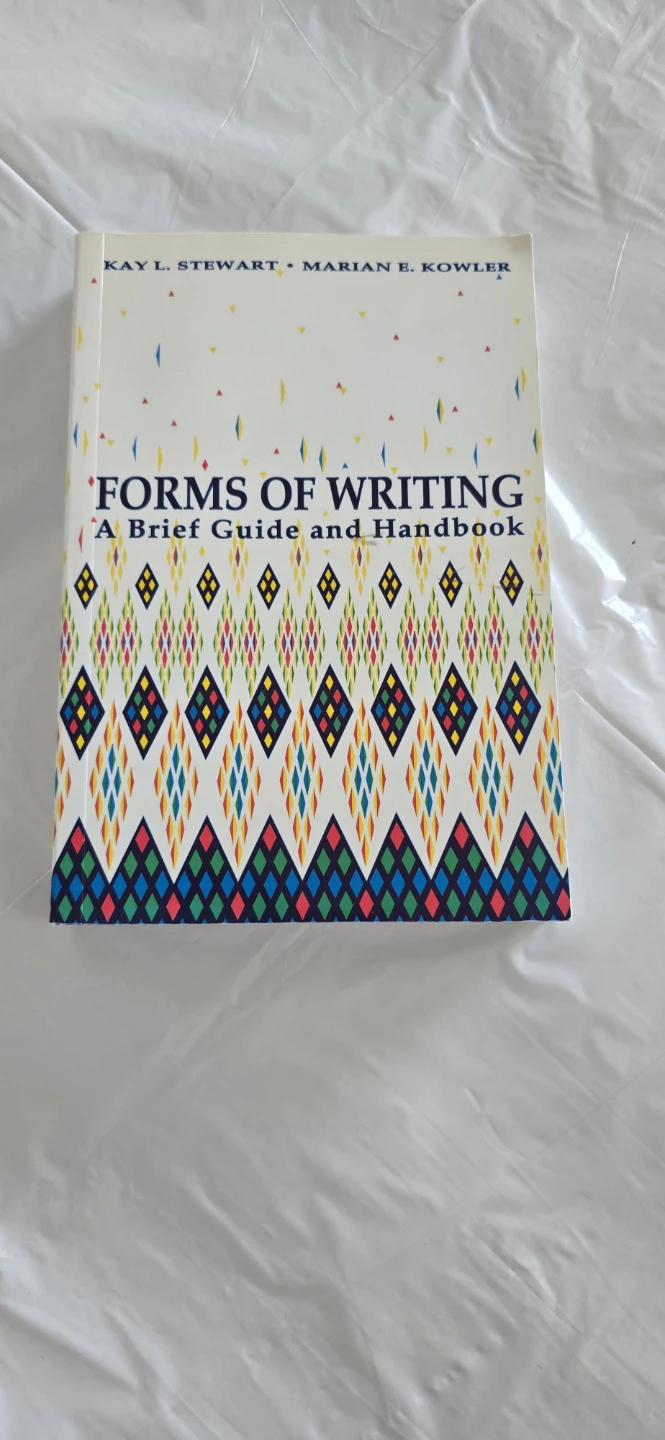 Forms of Writing: A Brief Guide and Handbook