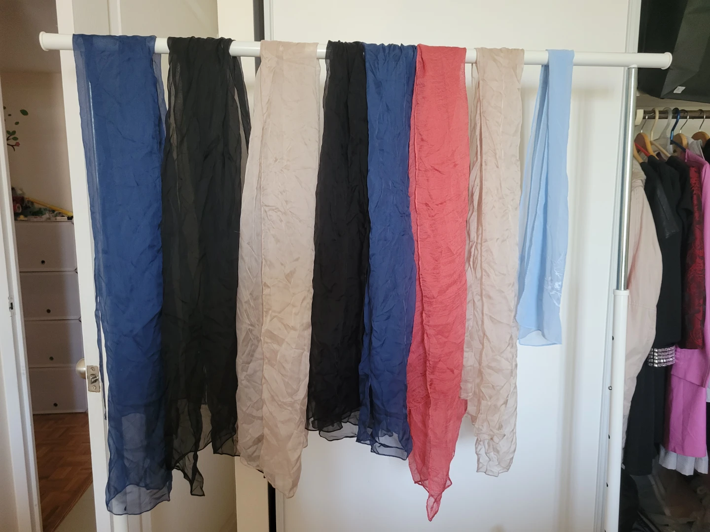 Sheer Scarves - Assorted Colours