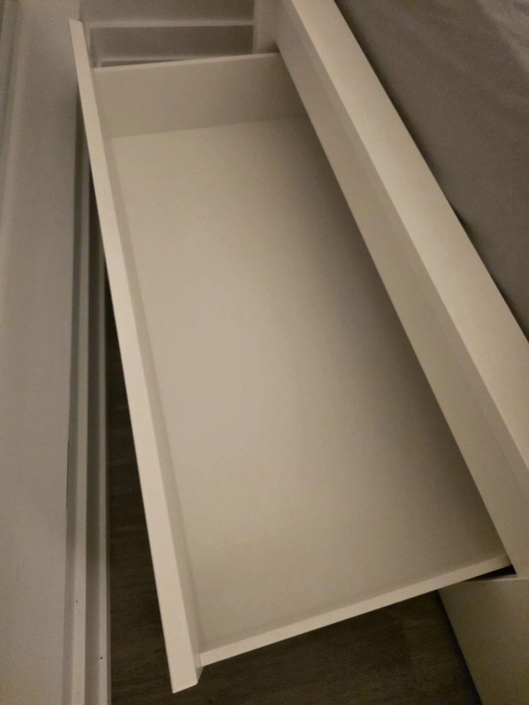 Queen bed frame with 4 storage boxes - photo 5