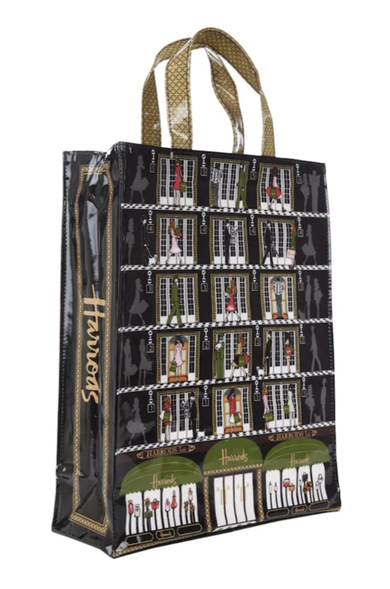 Harrods Elevators Shopper Tote Bag Large Bag