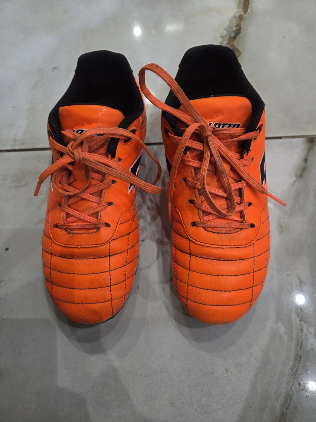 Lotto Ultra Press Soccer Cleats - Orange Size 3 - photo 2