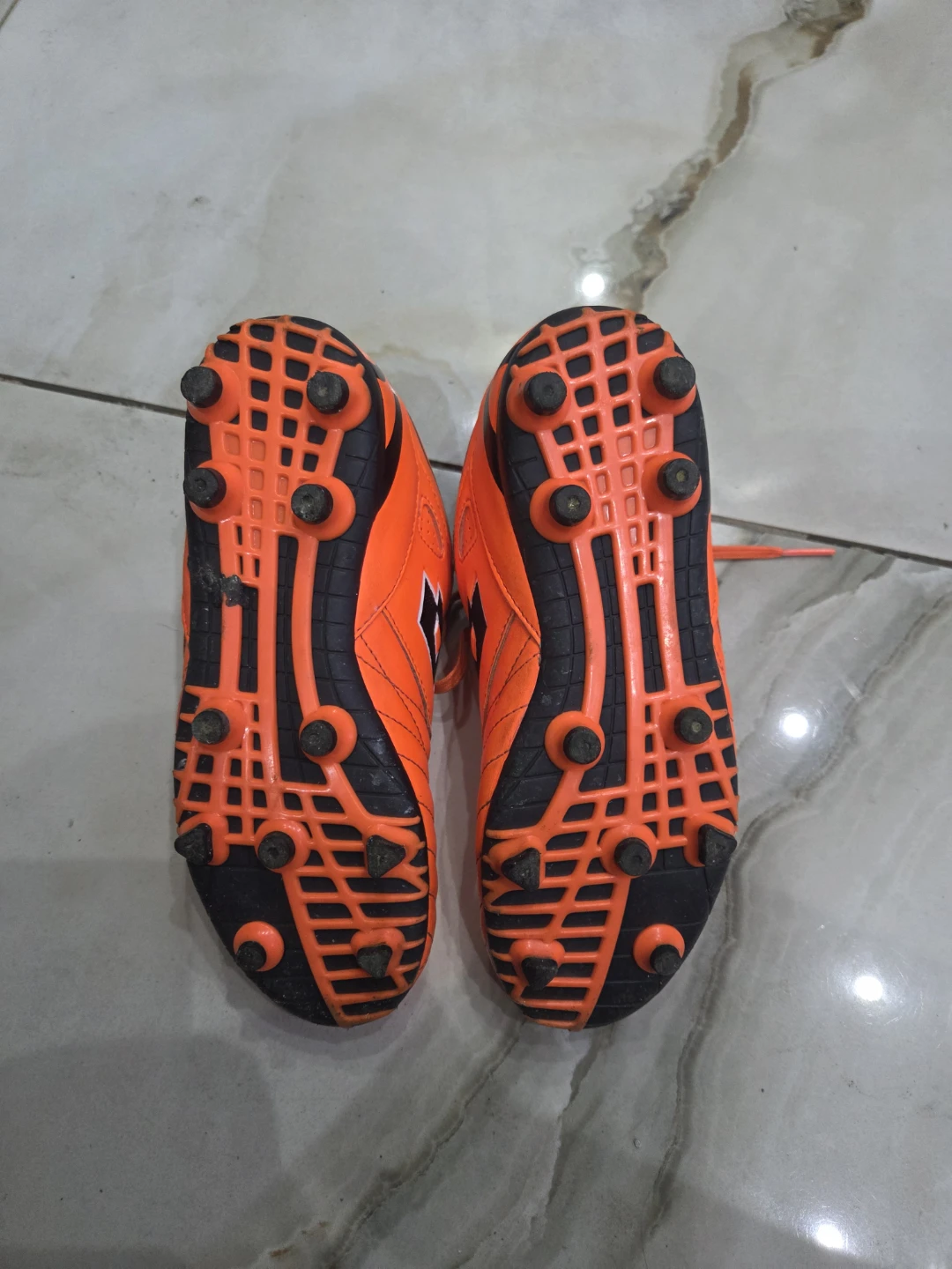 Lotto Ultra Press Soccer Cleats - Orange Size 3 - photo 3