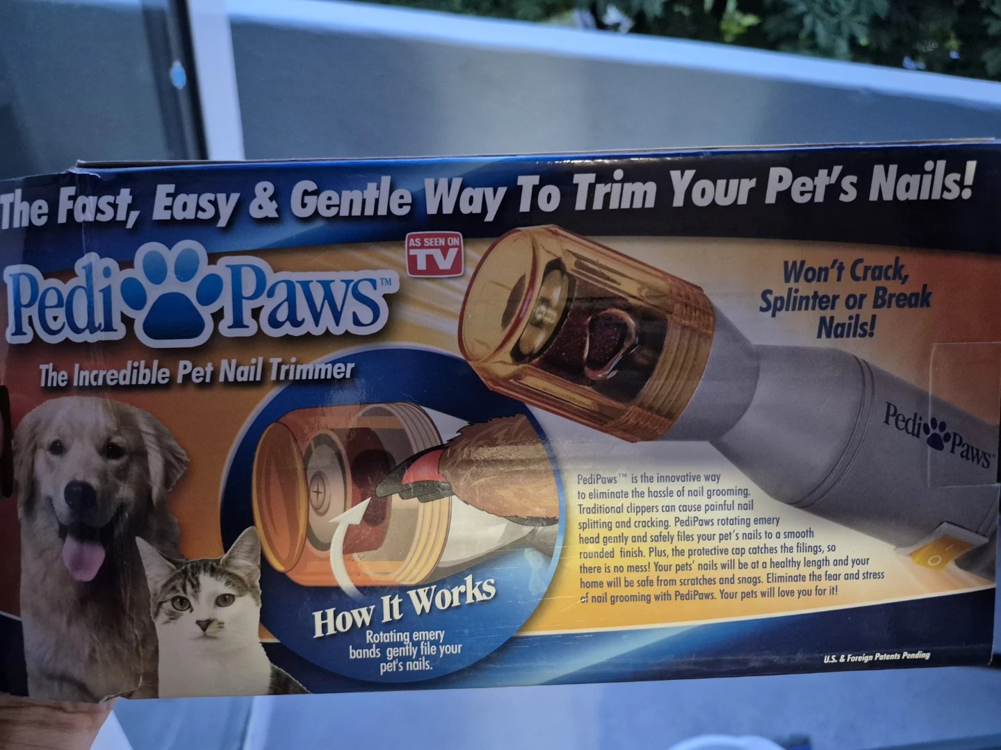 Pedi Paws The Incredible Pet Nail Trimmer