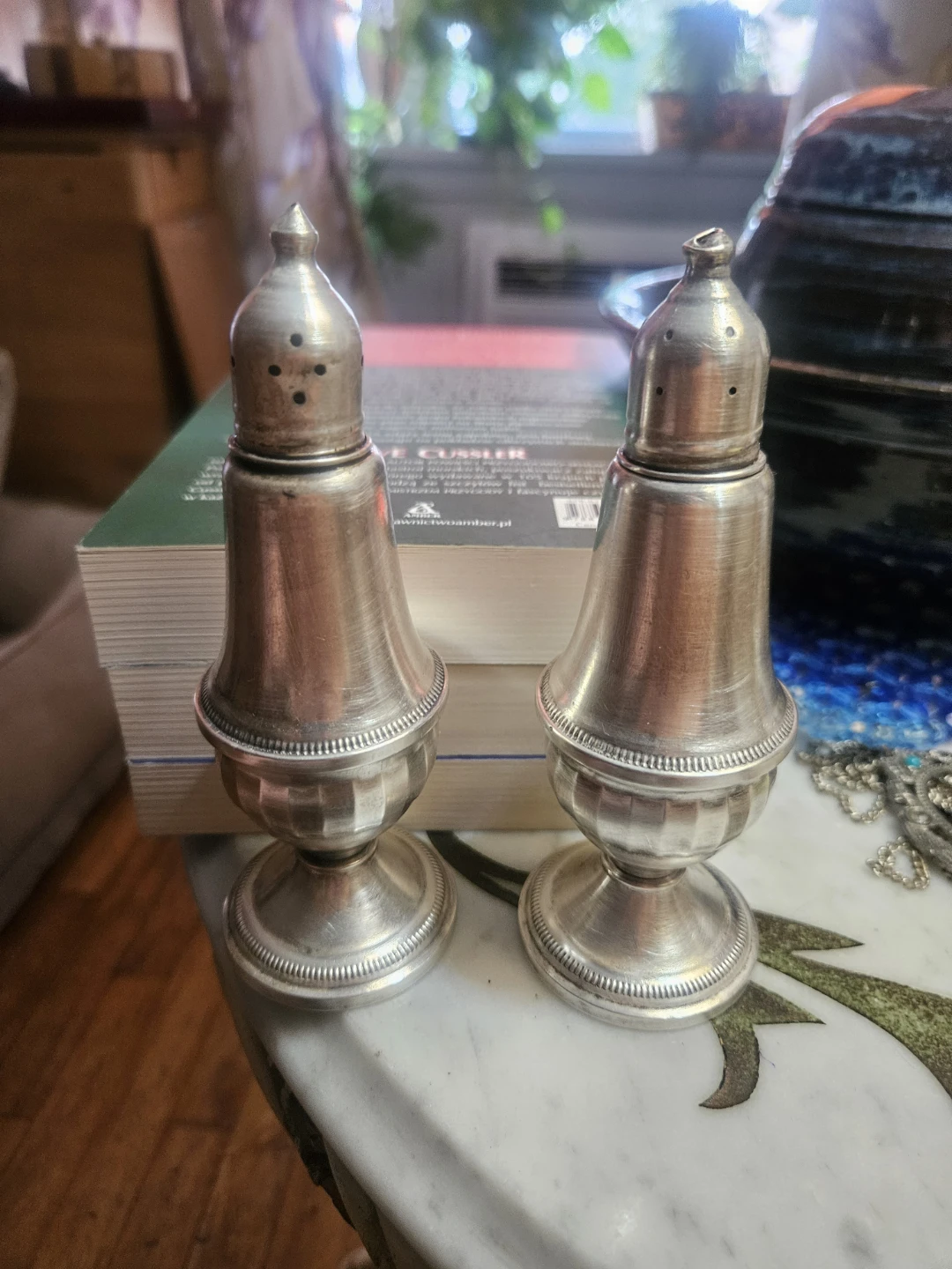 Sterling Silver Salt and Pepper Shakers