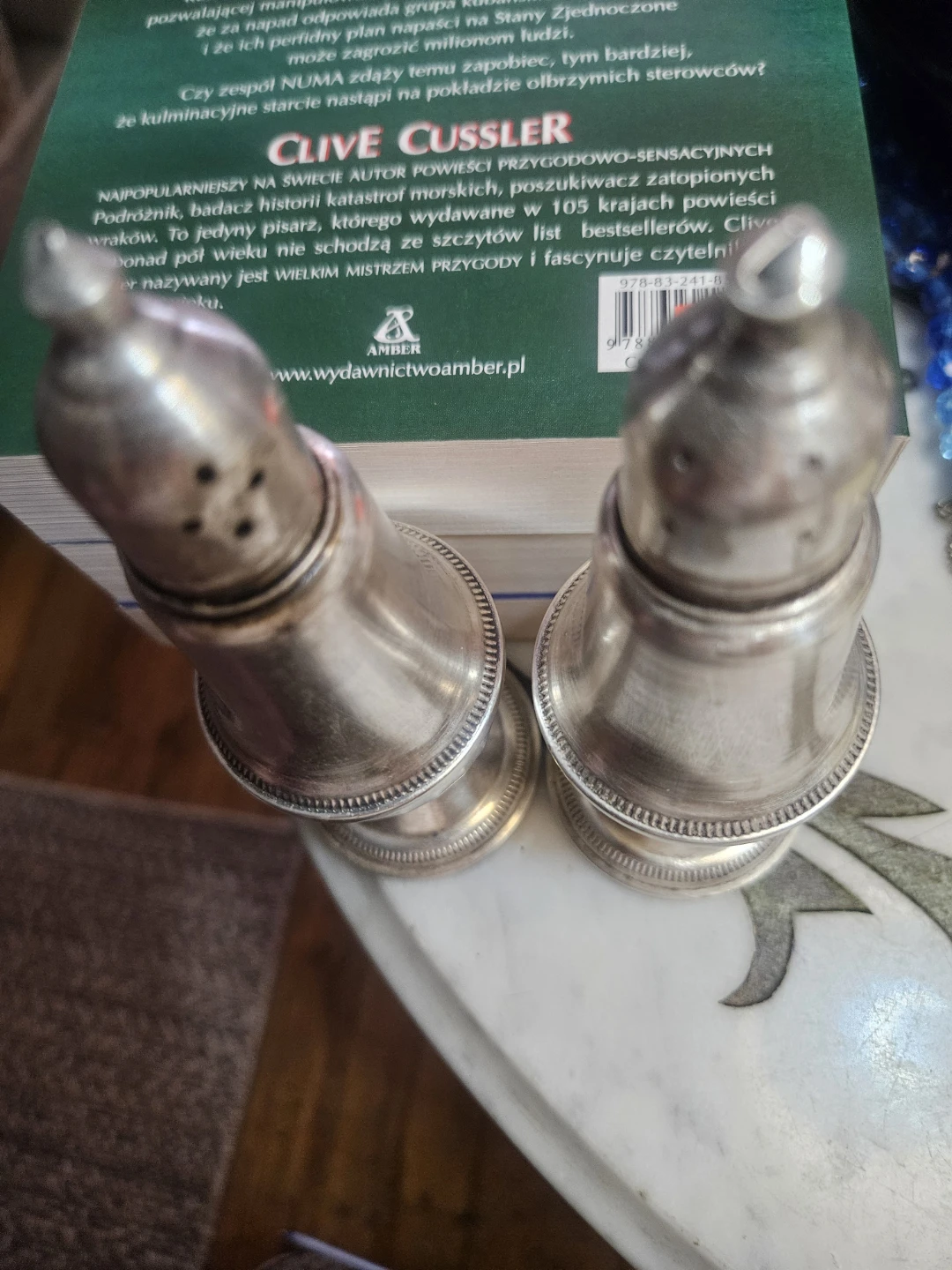 Sterling Silver Salt and Pepper Shakers - photo 3