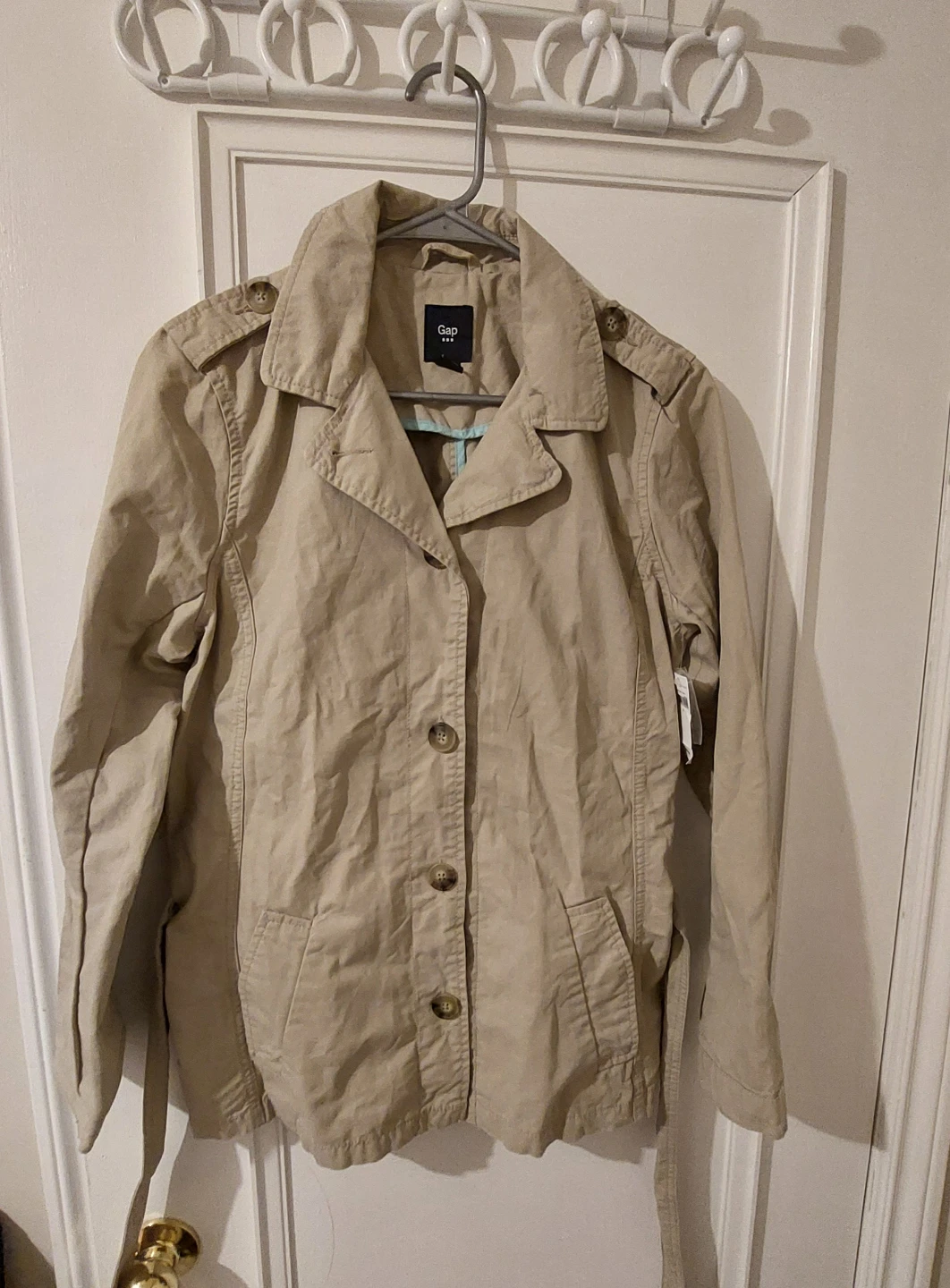 Gap Khaki Trench Coat - Size S