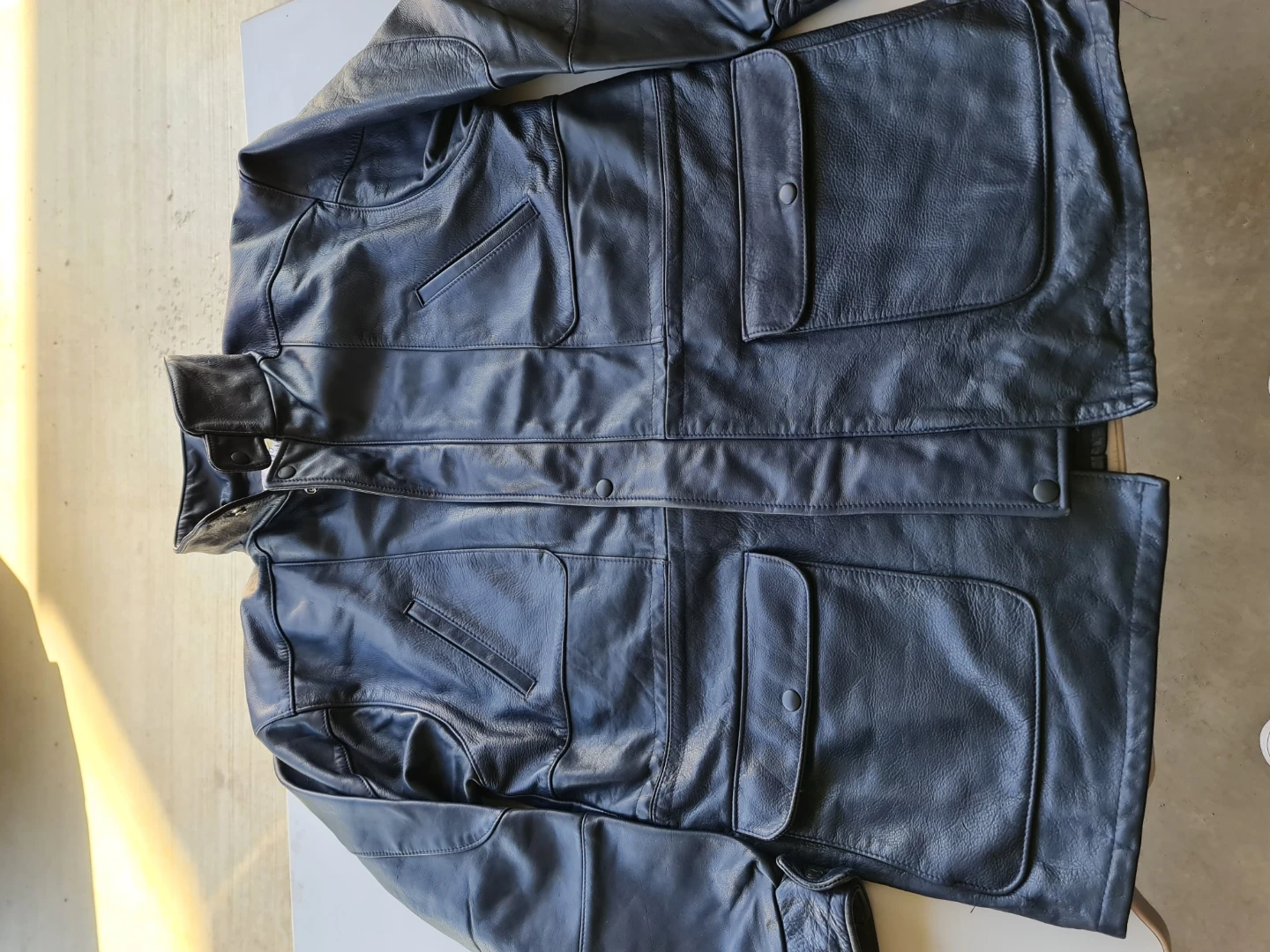 Hobo Leather Jacket - Medium - photo 3