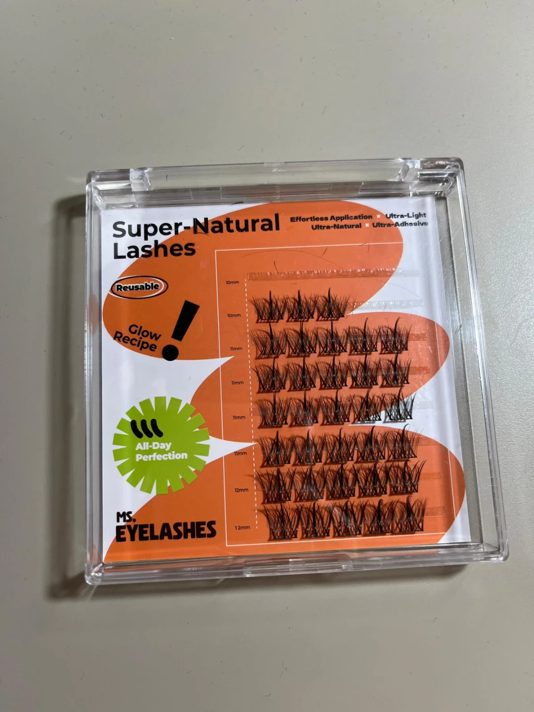 MS Eyelashes Natural Cluster False Lashes