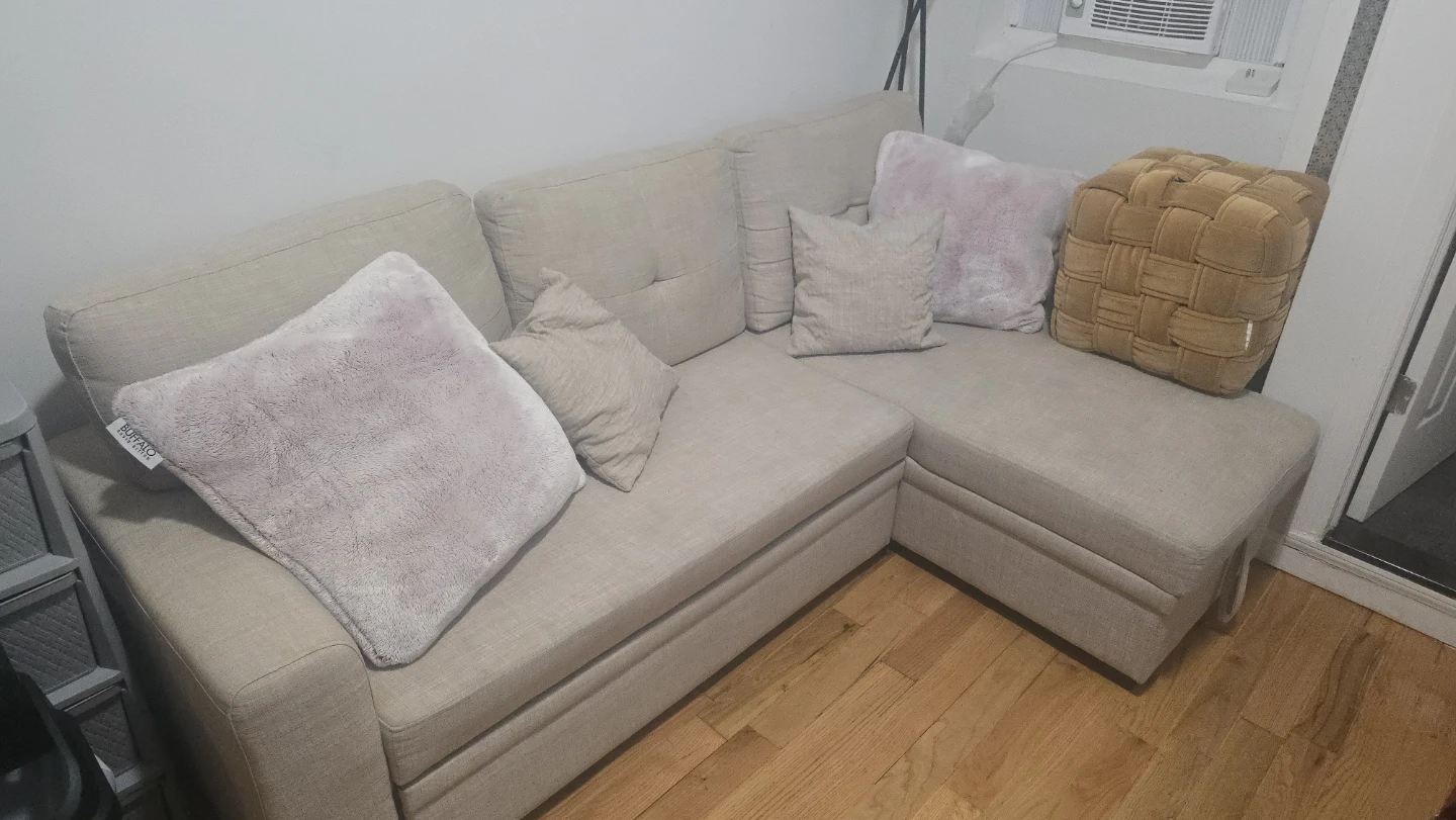 Sectional Sofa with Storage Chaise