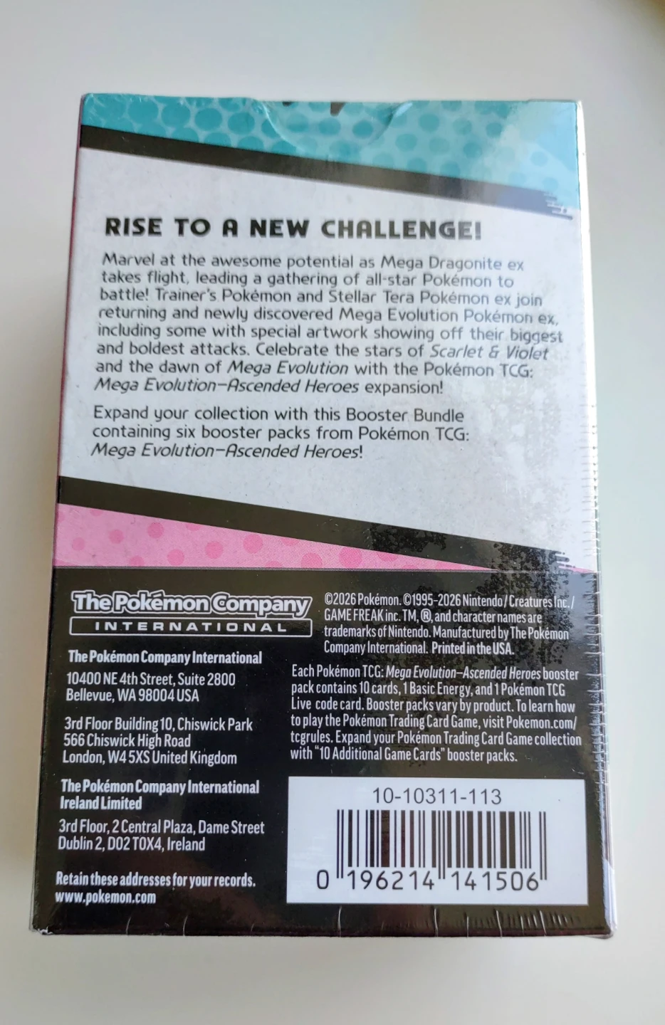 Pokemon Mega Evolution Ascended Heroes Booster Bundle - photo 2