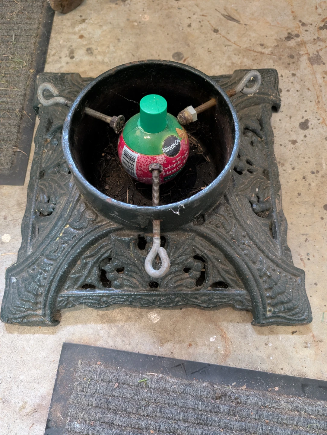 Vintage Cast Iron Christmas Tree Stand