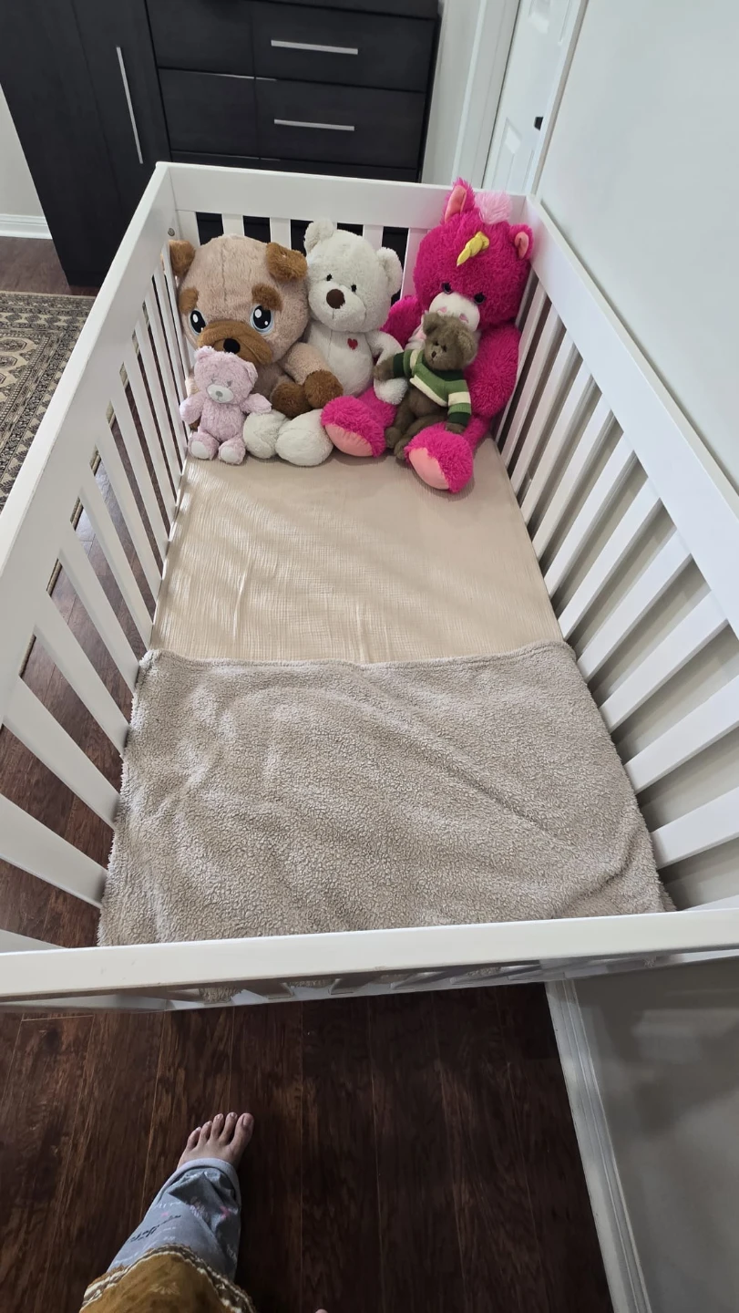 White Baby Crib - photo 3