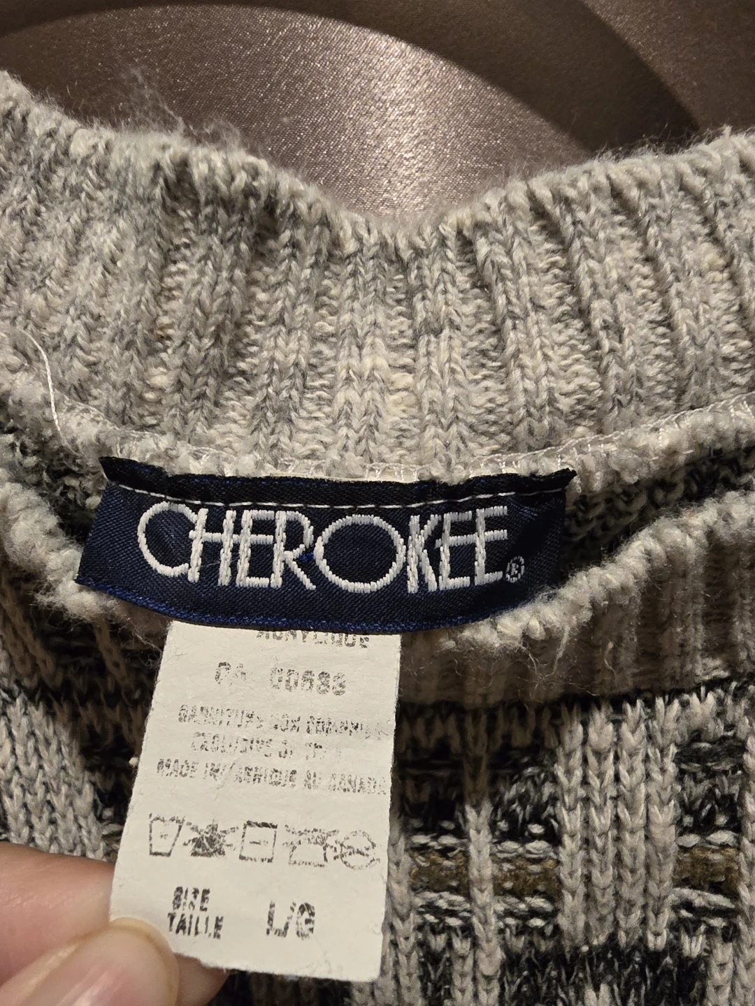 Cherokee Men's Patterned Sweater - photo 3