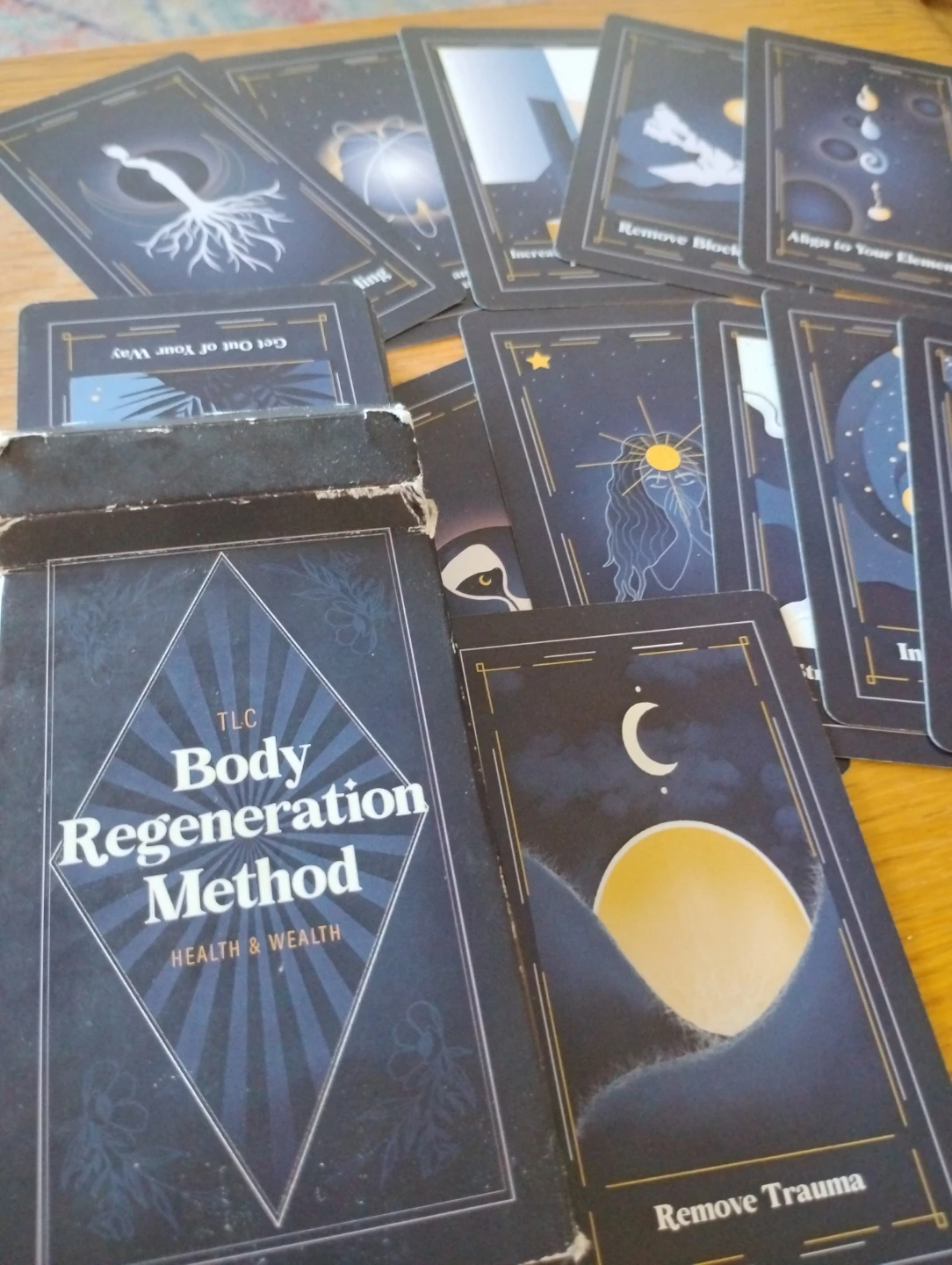 TLC Body Regeneration Method Card Deck