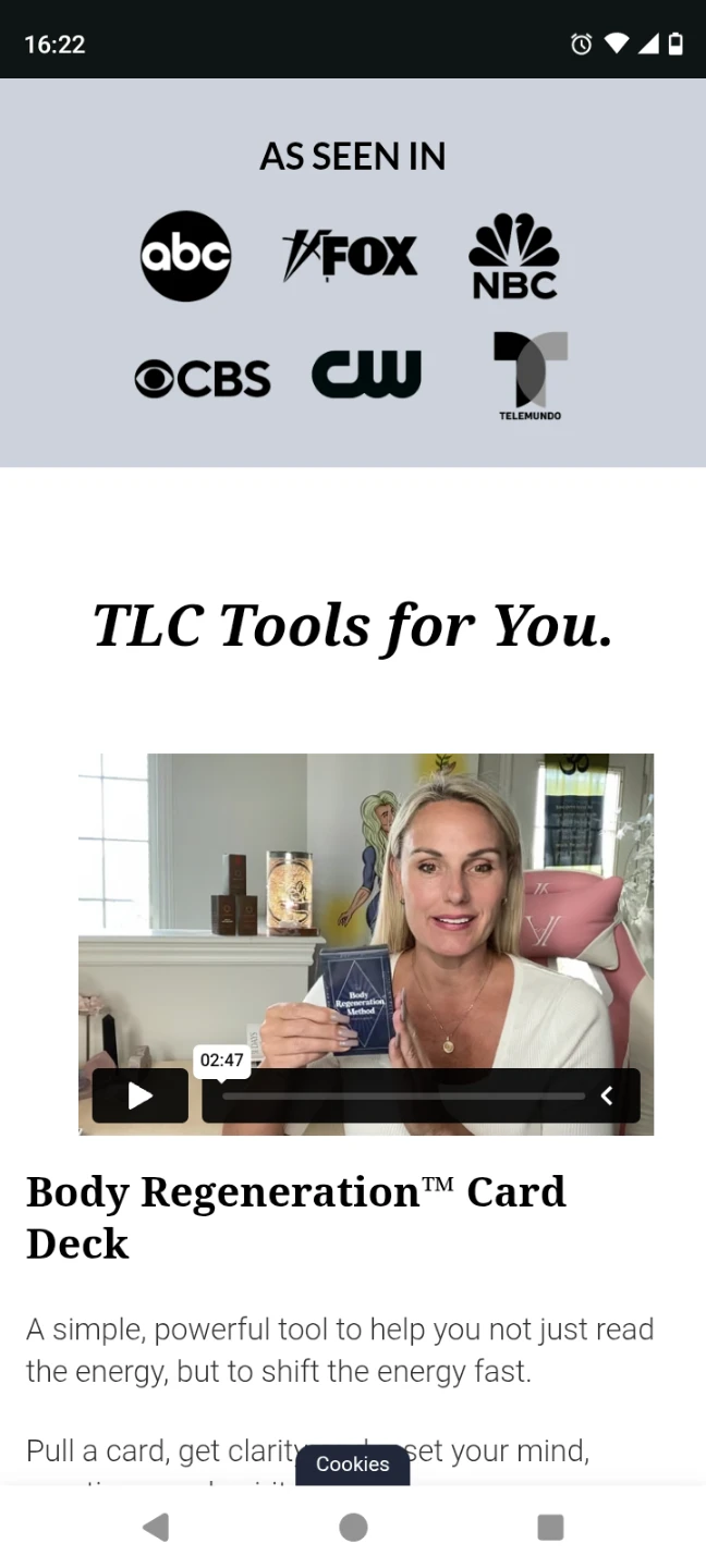 TLC Body Regeneration Method Card Deck - photo 4