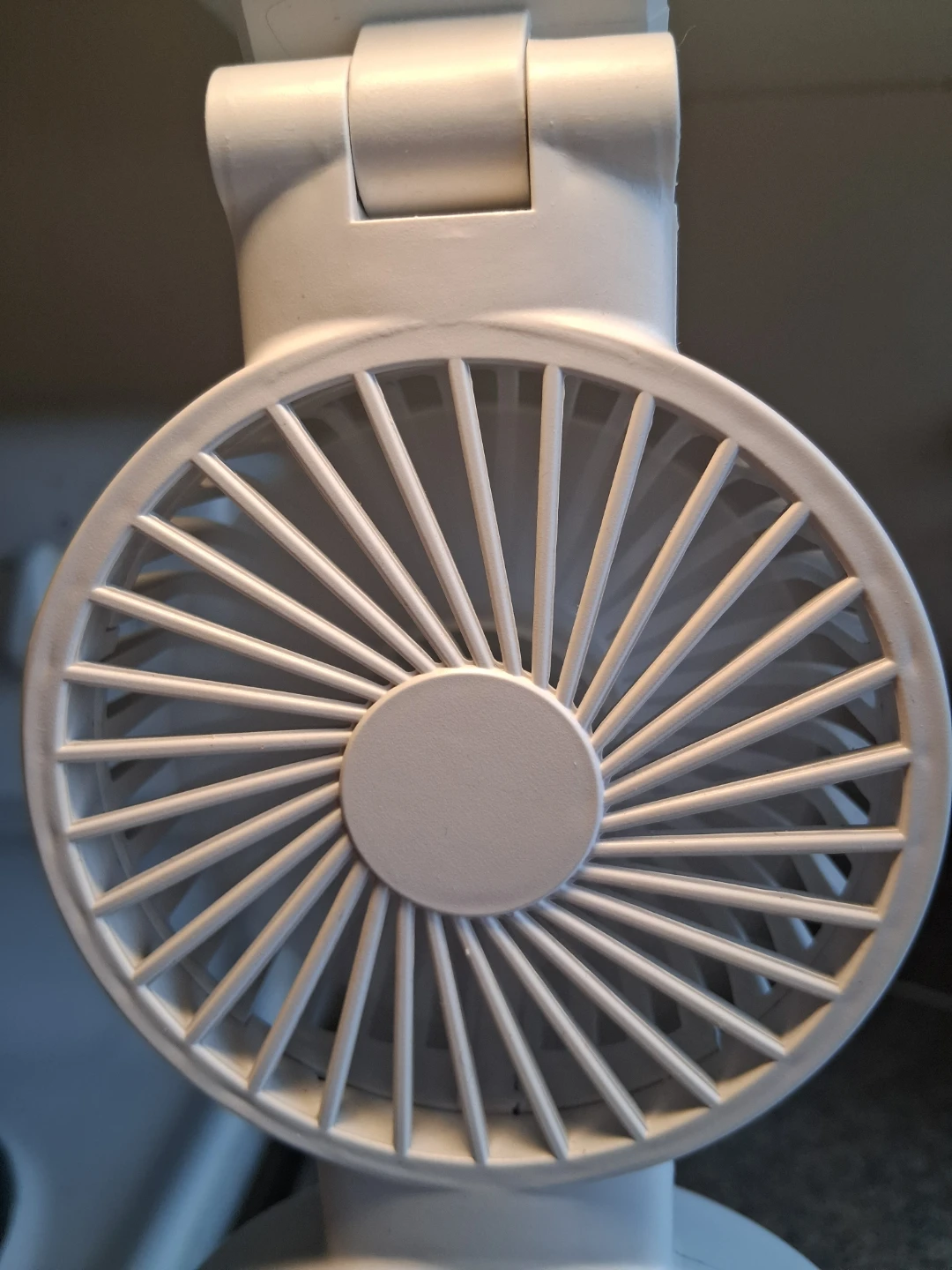 Brand new White Desk Lamp with Fan and Clock - photo 5