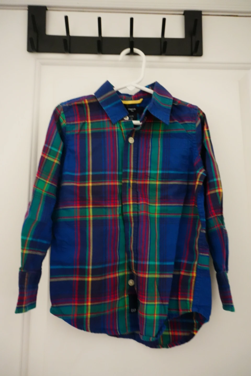 Gap Kids Plaid Button-Up Shirt