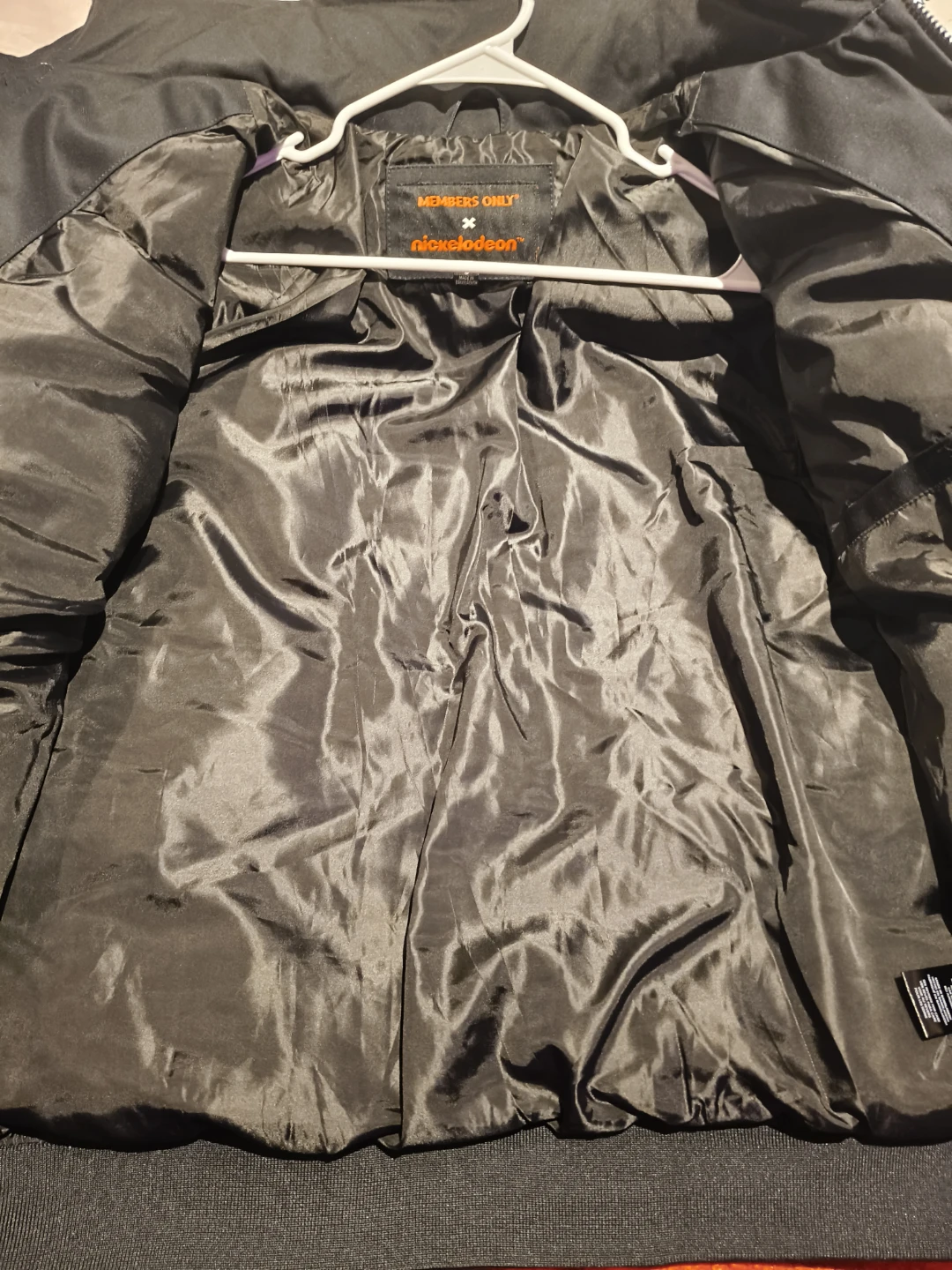 Members Only x Nickelodeon Puffer Jacket, Size Small - photo 3