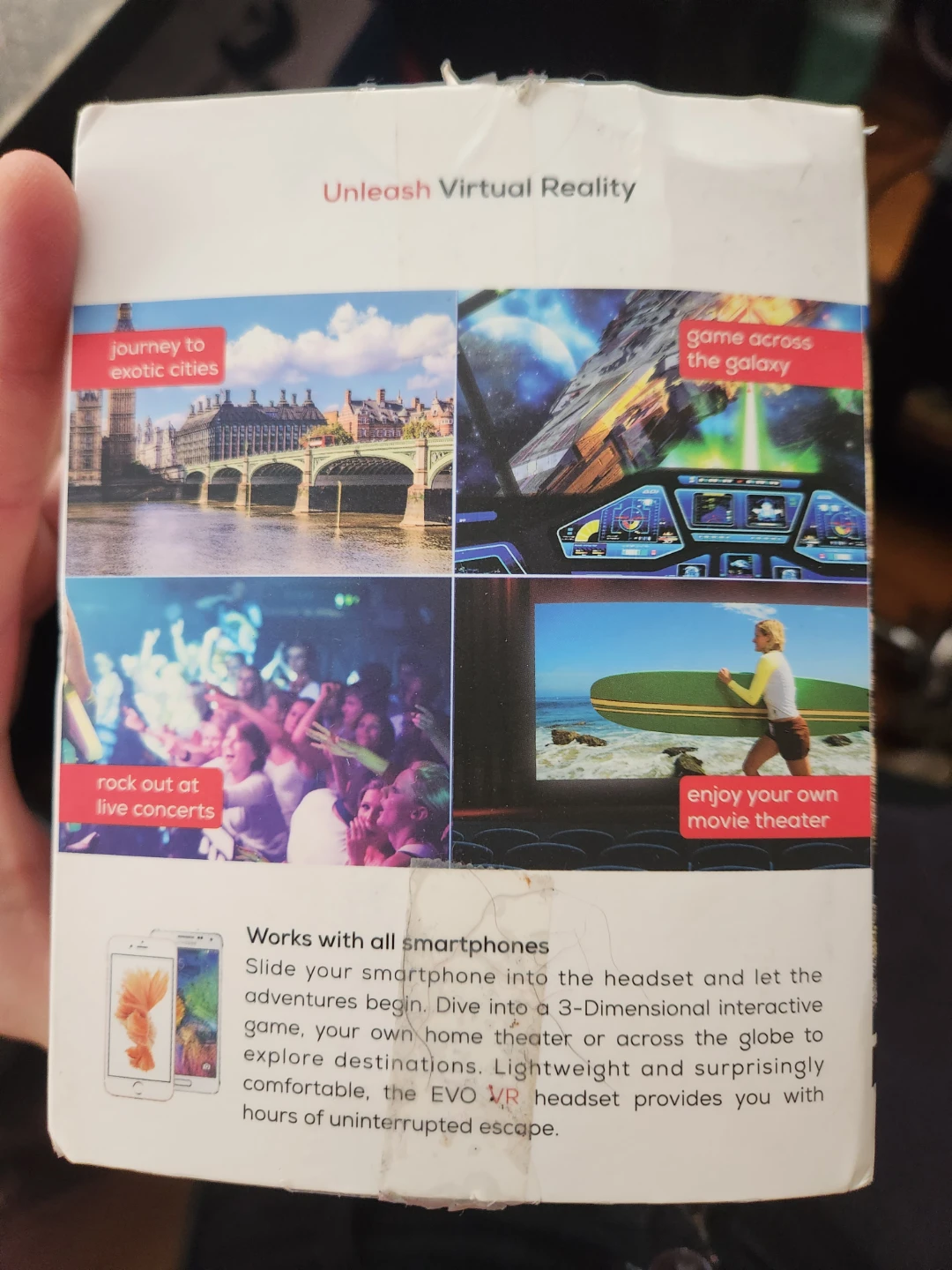 EVO VR Virtual Reality Headset for Smartphone - photo 5