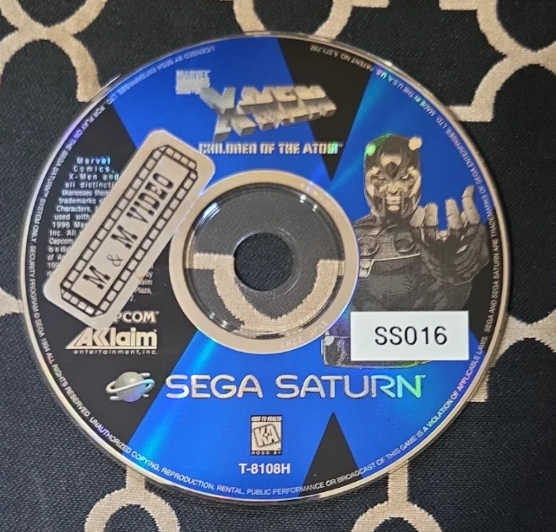 X-Men: Children of the Atom Sega Saturn Video Game - photo 3
